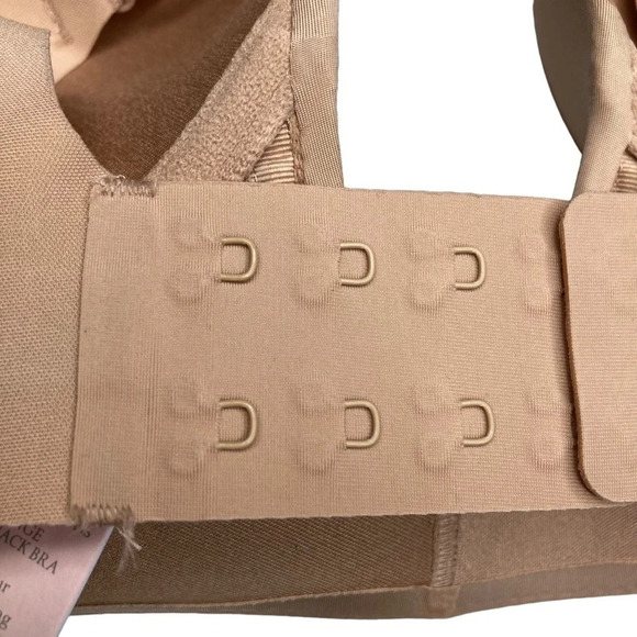 VICTORIA'S SECRET BARE Plunge Low-Back Bra in Marzipan. Sz: 36C - Picture 7 of 11